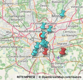 Mappa Viale Testi Fulvio, 20159 Milano MI, Italia (5.60231)