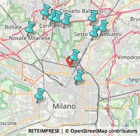Mappa Viale Testi Fulvio, 20159 Milano MI, Italia (4.36909)