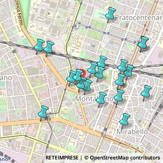 Mappa Via Privata Fiuggi, 20159 Milano MI, Italia (0.501)