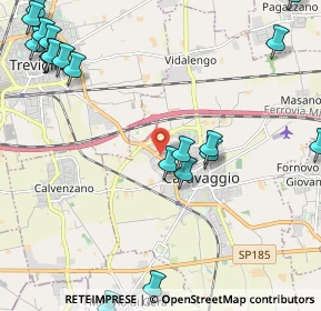 Mappa Via Treviglio, 24043 Caravaggio BG, Italia (3.0655)