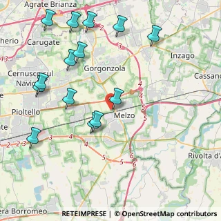 Mappa Cascina San Carlo, 20066 Melzo MI, Italia (4.87786)