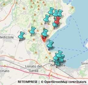 Mappa Via Adige, 25080 Padenghe Sul Garda BS, Italia (3.457)