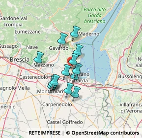 Mappa Via Adige, 25080 Padenghe Sul Garda BS, Italia (9.92786)