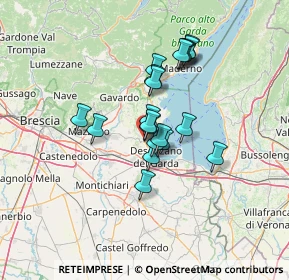 Mappa Via Adige, 25080 Padenghe Sul Garda BS, Italia (10.015)