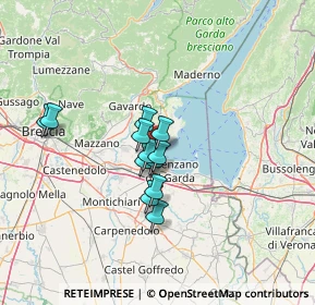 Mappa Via Adige, 25080 Padenghe Sul Garda BS, Italia (9.43167)