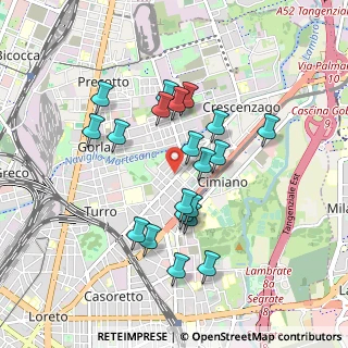 Mappa Via Paruta Paolo, 20127 Milano MI, Italia (0.815)