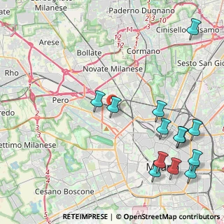 Mappa Via Giovanni Maria Bicetti De Buttinoni, 20156 Milano MI, Italia (5.39308)