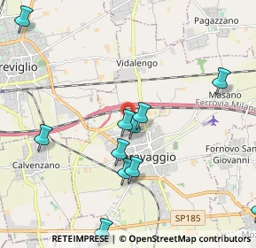 Mappa Via Guido Galli, 24043 Caravaggio BG, Italia (2.39833)