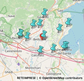 Mappa Via Fantoni, 25081 Bedizzole BS, Italia (6.77154)