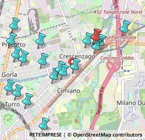 Mappa Via Rovigo, 20132 Milano MI, Italia (1.147)