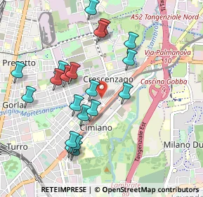 Mappa Via Rovigo, 20132 Milano MI, Italia (0.9625)