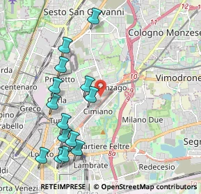 Mappa Via Rovigo, 20132 Milano MI, Italia (2.25786)