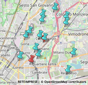 Mappa Via Rovigo, 20132 Milano MI, Italia (1.96)