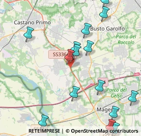 Mappa SS336 Dir, 20012 Cuggiono MI, Italia (5.9095)