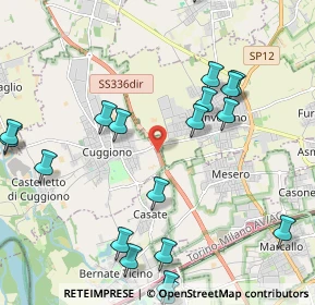 Mappa SS336 Dir, 20012 Cuggiono MI, Italia (2.6375)