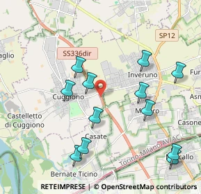 Mappa SS336 Dir, 20012 Cuggiono MI, Italia (2.14583)