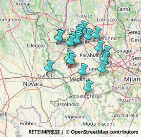 Mappa SS336 Dir, 20012 Cuggiono MI, Italia (10.8525)