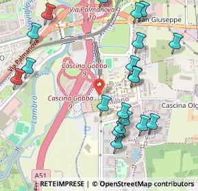 Mappa IRCCS Ospedale San Raffaele, 20132 Milano MI, Italia (0.59)