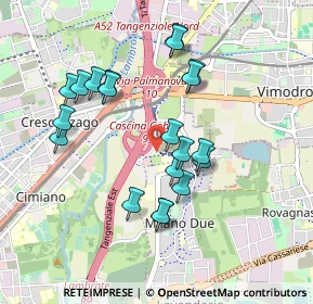 Mappa IRCCS Ospedale San Raffaele, 20132 Milano MI, Italia (0.8675)