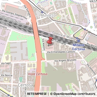 Mappa Via Alassio, 10, 20156 Milano, Milano (Lombardia)