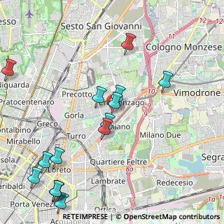Mappa Via Melchiorre Cesarotti, 20123 Milano MI, Italia (2.61933)