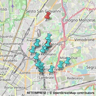 Mappa Via Melchiorre Cesarotti, 20123 Milano MI, Italia (1.51125)