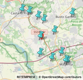 Mappa SP 31, 20012 Cuggiono MI, Italia (4.4525)