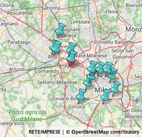 Mappa Molino Dorino, 20016 Pero MI, Italia (6.26214)