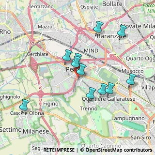 Mappa Molino Dorino, 20016 Pero MI, Italia (1.76091)