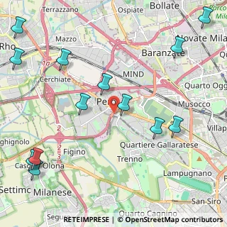 Mappa Molino Dorino, 20016 Pero MI, Italia (2.86462)