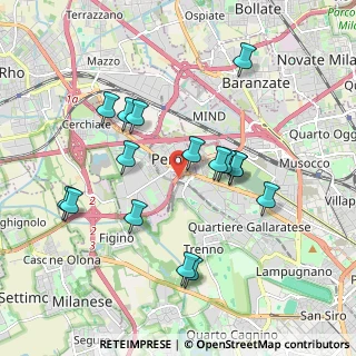 Mappa Molino Dorino, 20016 Pero MI, Italia (1.84125)
