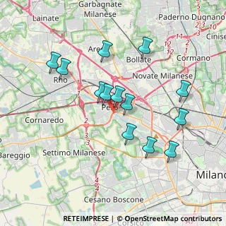 Mappa Molino Dorino, 20016 Pero MI, Italia (3.46846)