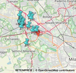 Mappa Molino Dorino, 20016 Pero MI, Italia (3.68533)