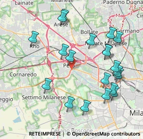 Mappa Molino Dorino, 20016 Pero MI, Italia (4.277)