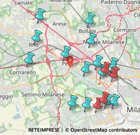 Mappa Molino Dorino, 20016 Pero MI, Italia (4.43333)
