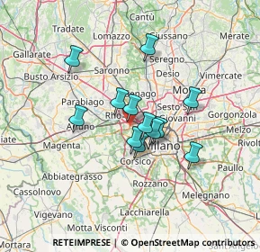 Mappa Molino Dorino, 20016 Pero MI, Italia (9.86083)