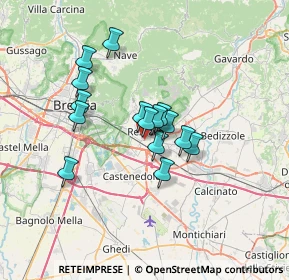 Mappa Via Caduti Piazza della Loggia, 25086 Rezzato BS, Italia (5.068)