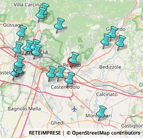 Mappa Via Caduti Piazza della Loggia, 25086 Rezzato BS, Italia (9.5755)