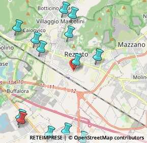 Mappa Via Caduti Piazza della Loggia, 25086 Rezzato BS, Italia (2.87786)