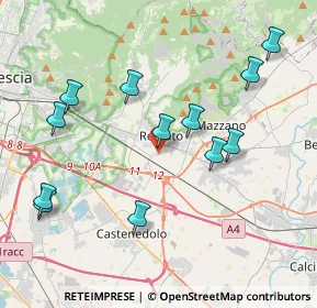 Mappa Via Caduti Piazza della Loggia, 25086 Rezzato BS, Italia (4.22)