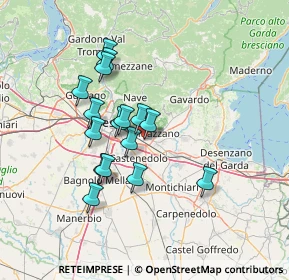 Mappa Via Caduti Piazza della Loggia, 25086 Rezzato BS, Italia (11.63563)