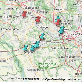 Mappa 20010 Arluno MI, Italia (7.27167)