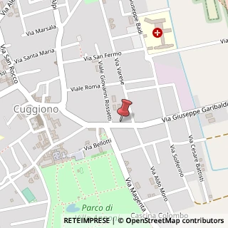 Mappa Via Giuseppe Garibaldi, 5, 20012 Cuggiono, Milano (Lombardia)