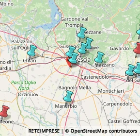 Mappa Via Enrico Stassano, 25131 Brescia BS, Italia (17.98385)