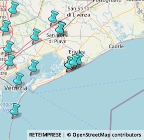 Mappa Piazza Francesco de Santis, 30016 Lido di Jesolo VE, Italia (18.628)