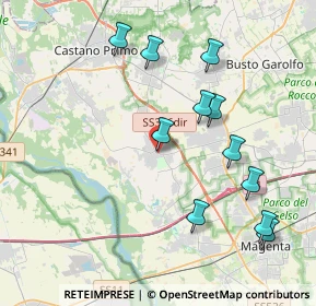 Mappa Piazza S. Giorgio, 20012 Cuggiono MI, Italia (4.13909)