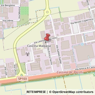 Mappa Via Enrico Fermi, 19, 20060 Cassina de' Pecchi, Milano (Lombardia)