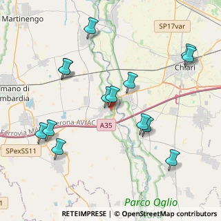 Mappa Via Orsi Gaspare, 24054 Calcio BG, Italia (4.34286)
