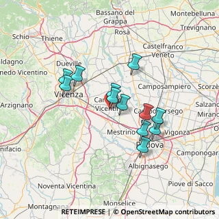 Mappa Via dell' Artigianato, 36043 Camisano Vicentino VI, Italia (11.46)
