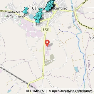 Mappa Via dell' Artigianato, 36043 Camisano Vicentino VI, Italia (1.587)